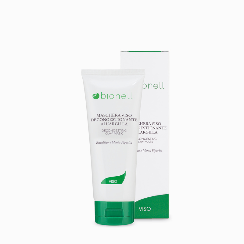 Maschera Viso Decongestionante Argilla